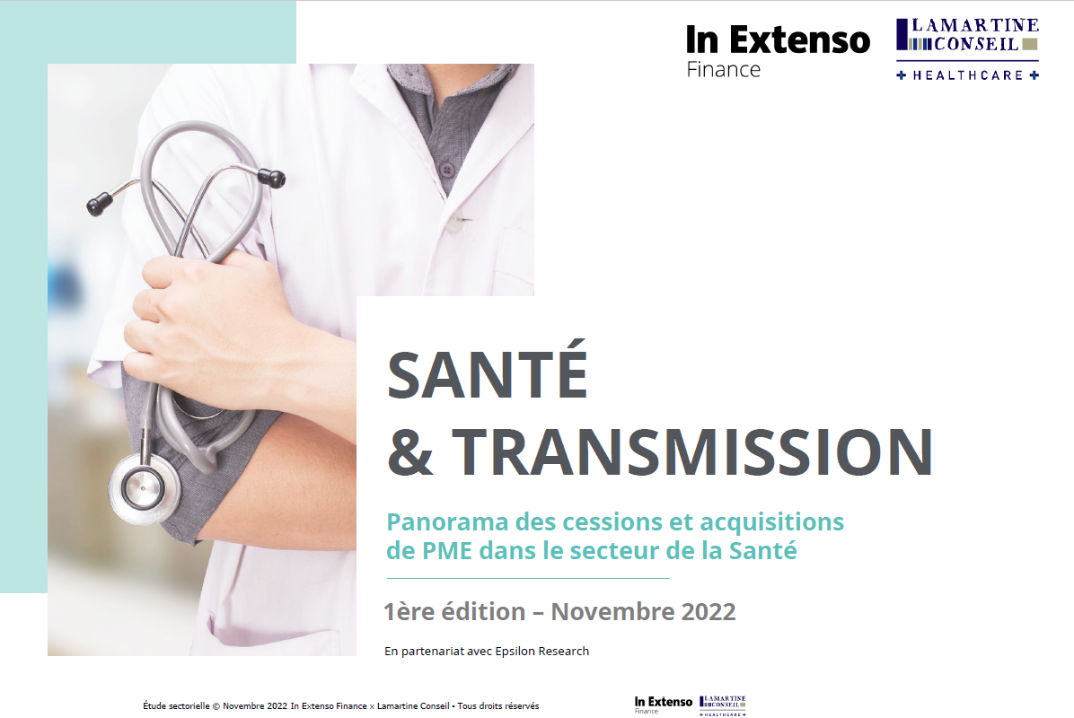 Panorama des cessions et acquisitions de PME dans le secteur de la santé - 1ère édition 